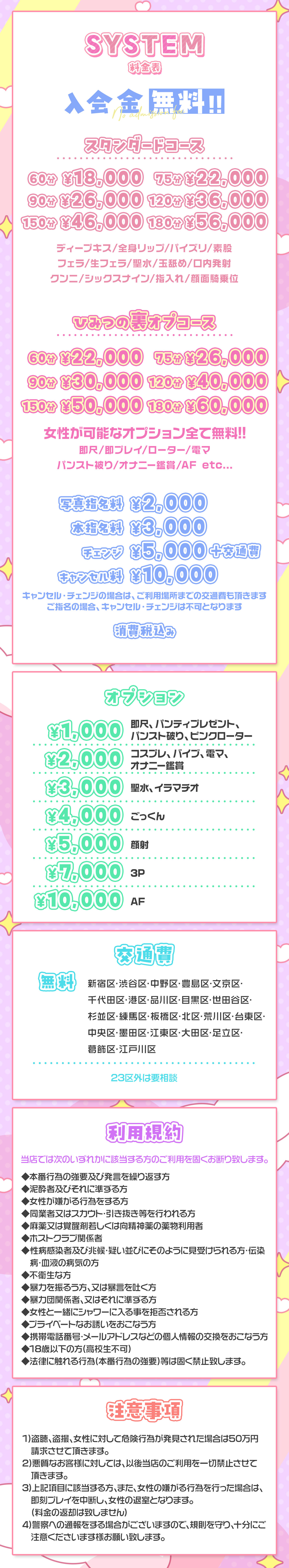 システム料金画像